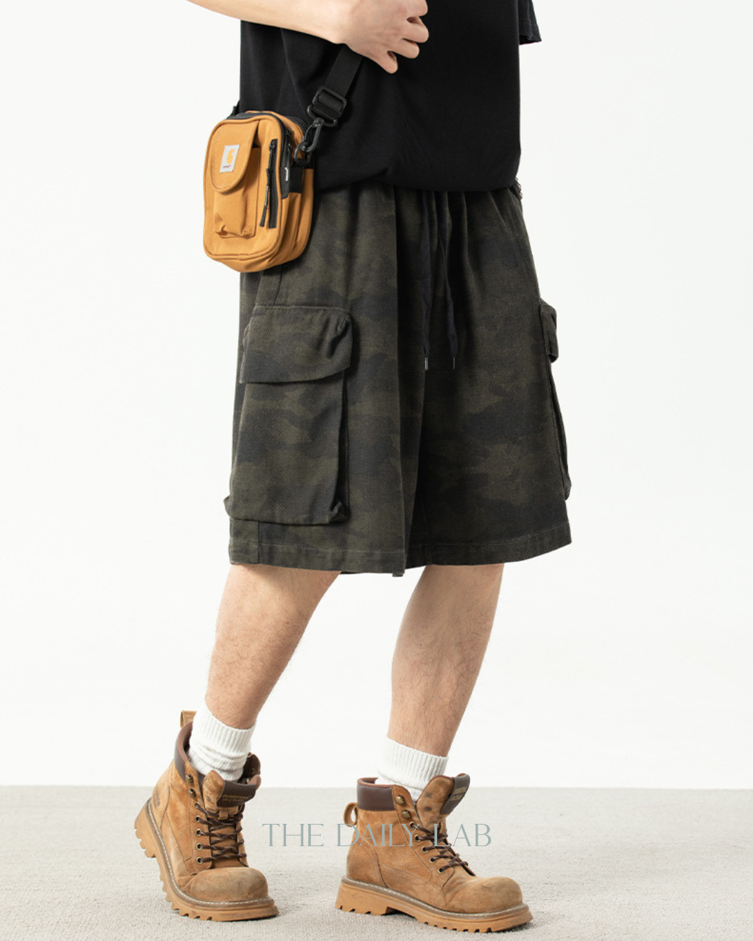 Vintage Army Cargo Shorts