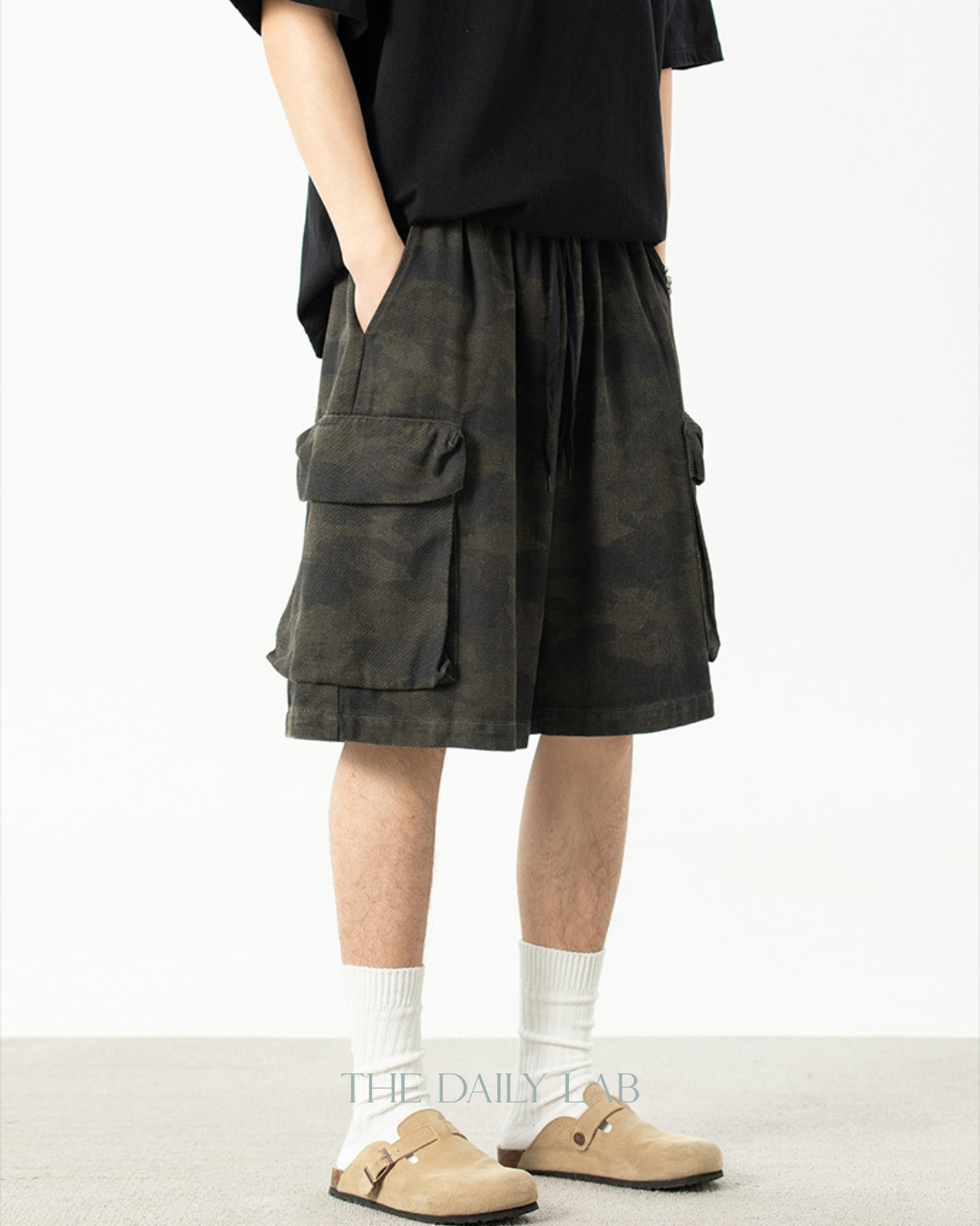 Vintage Army Cargo Shorts