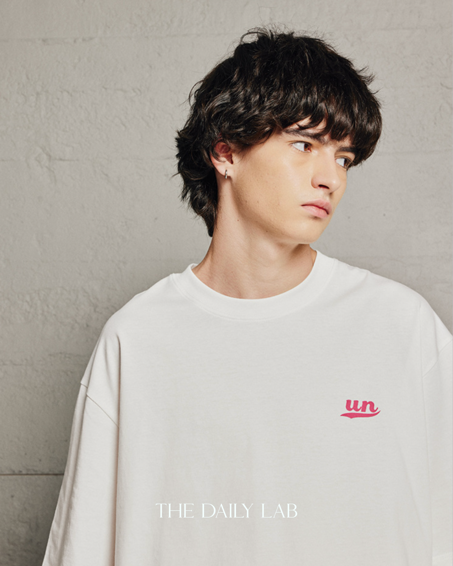 250G UN Oversized Shirt in White