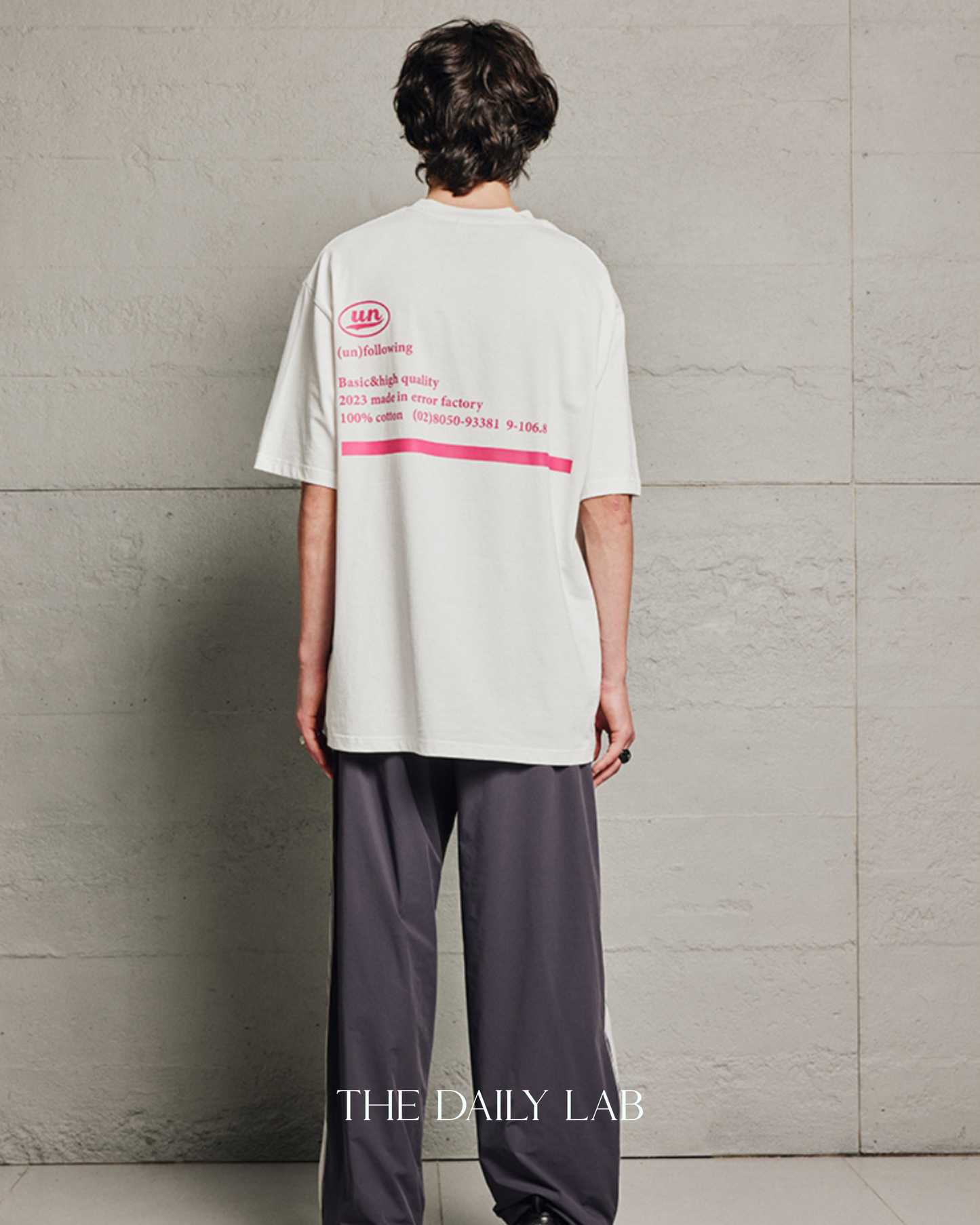 250G UN Oversized Shirt in White