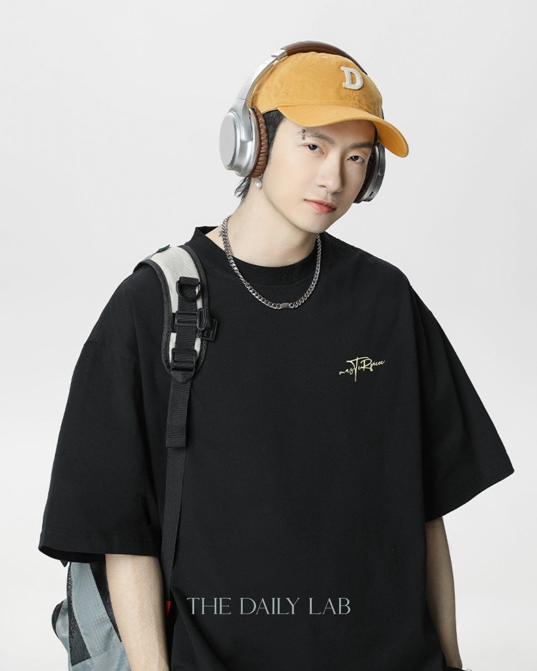 Masterpiece Vintage Cotton Tee in Black