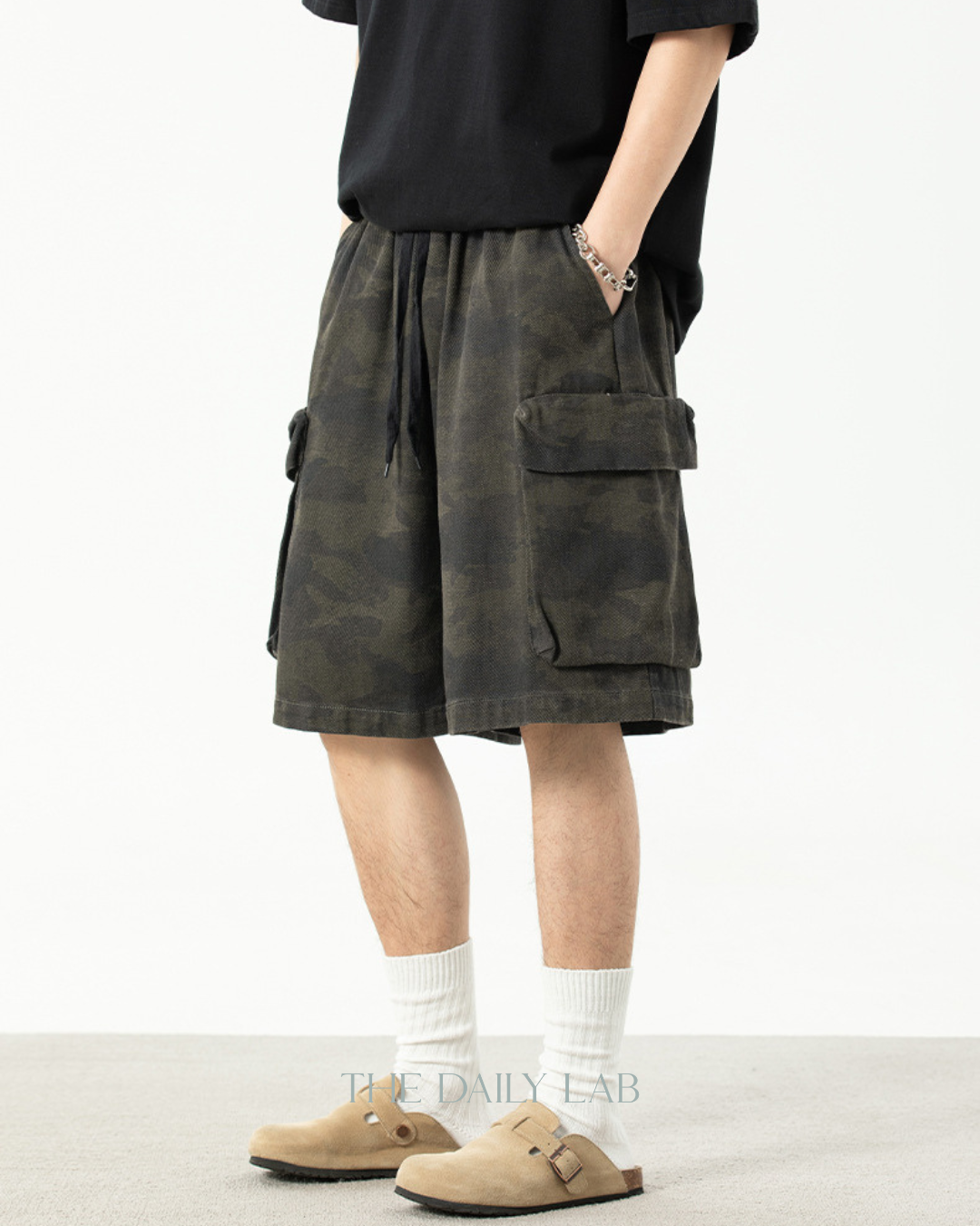 Vintage Army Cargo Shorts