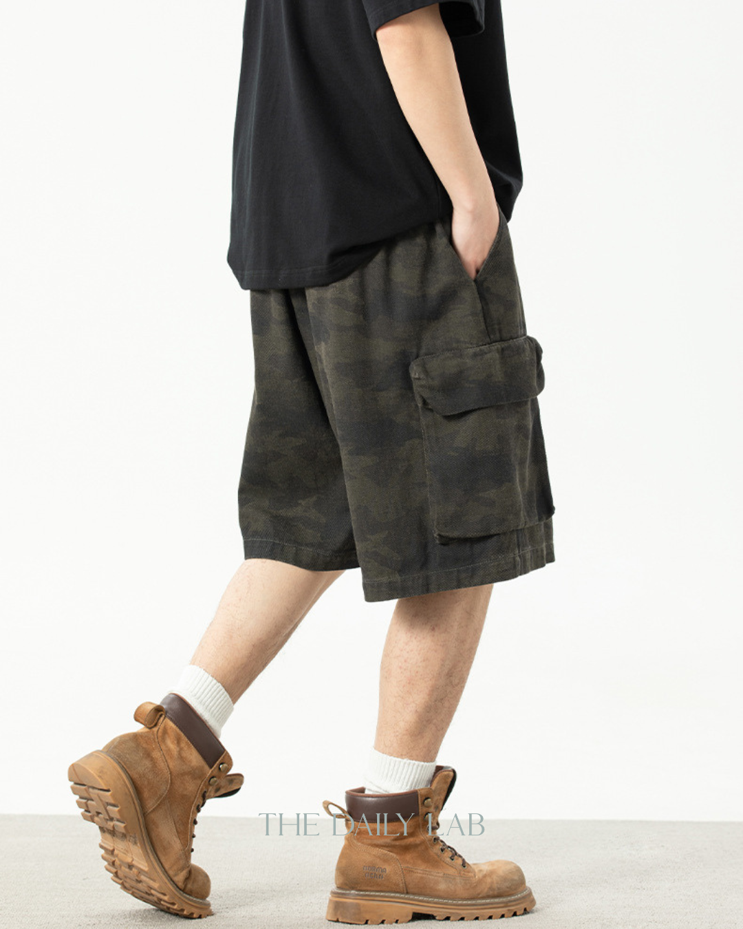 Vintage Army Cargo Shorts