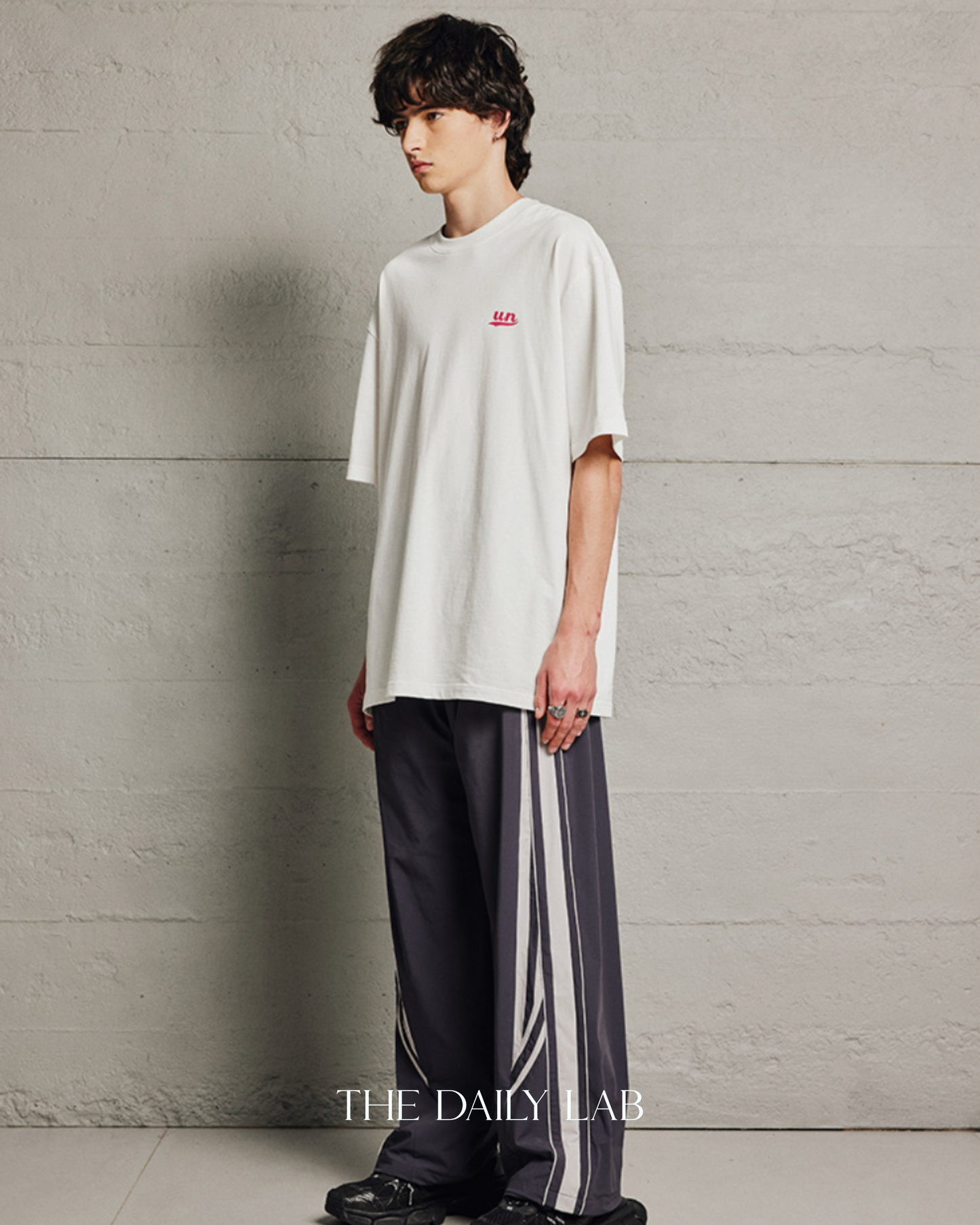 250G UN Oversized Shirt in White