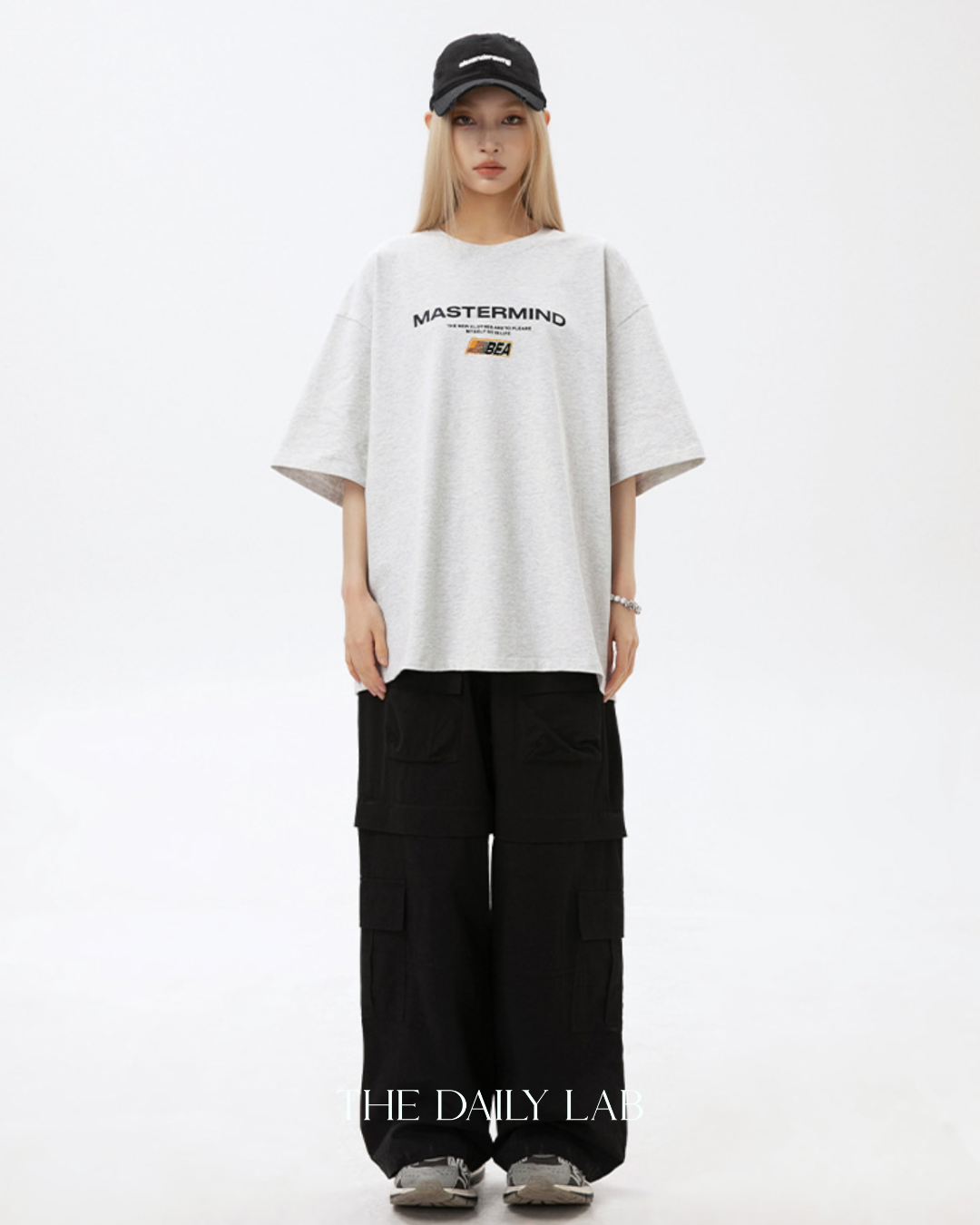 Mastermind Loose Tee in Grey