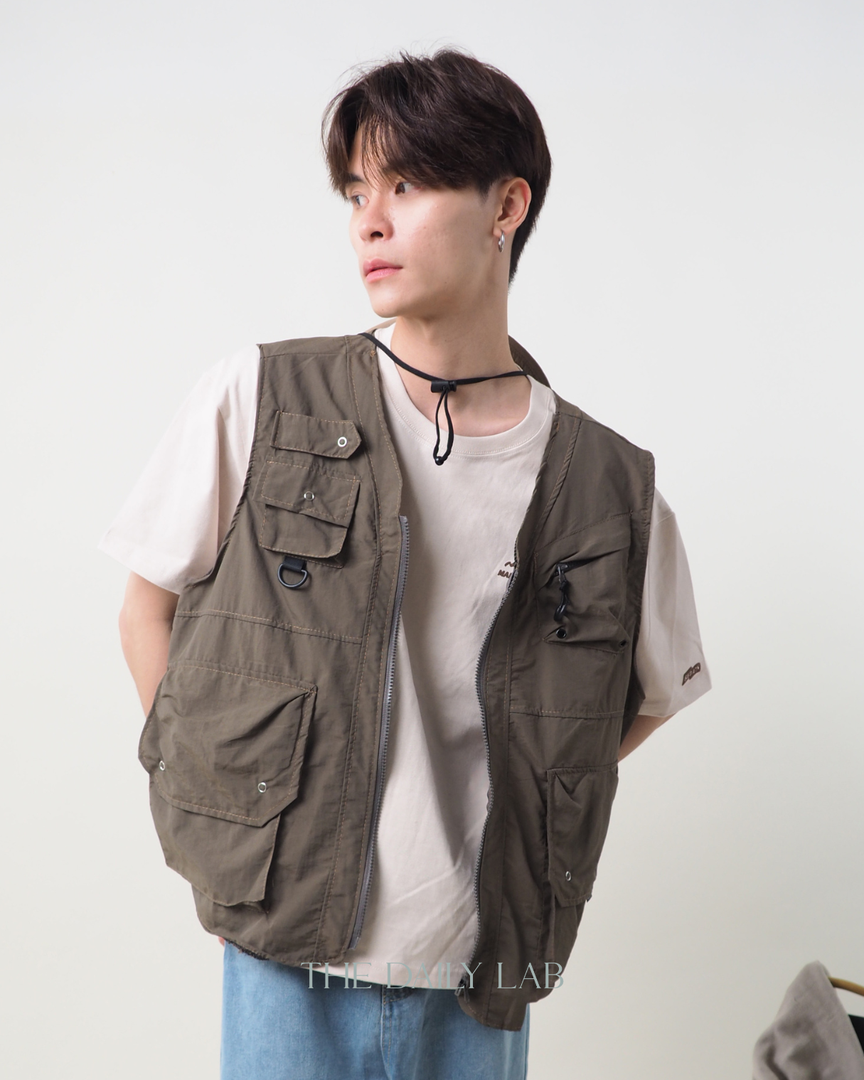 Pocketed Cargo Vest