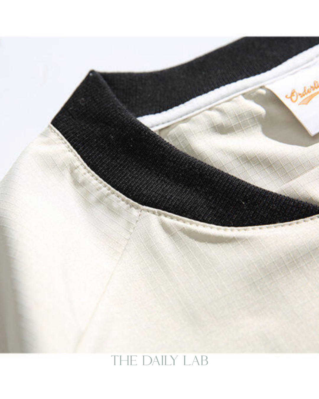 Streetwear Patchwork Hoodie in Khaki