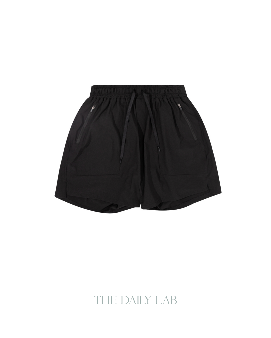 UNF Summer Drawstring Shorts in Black