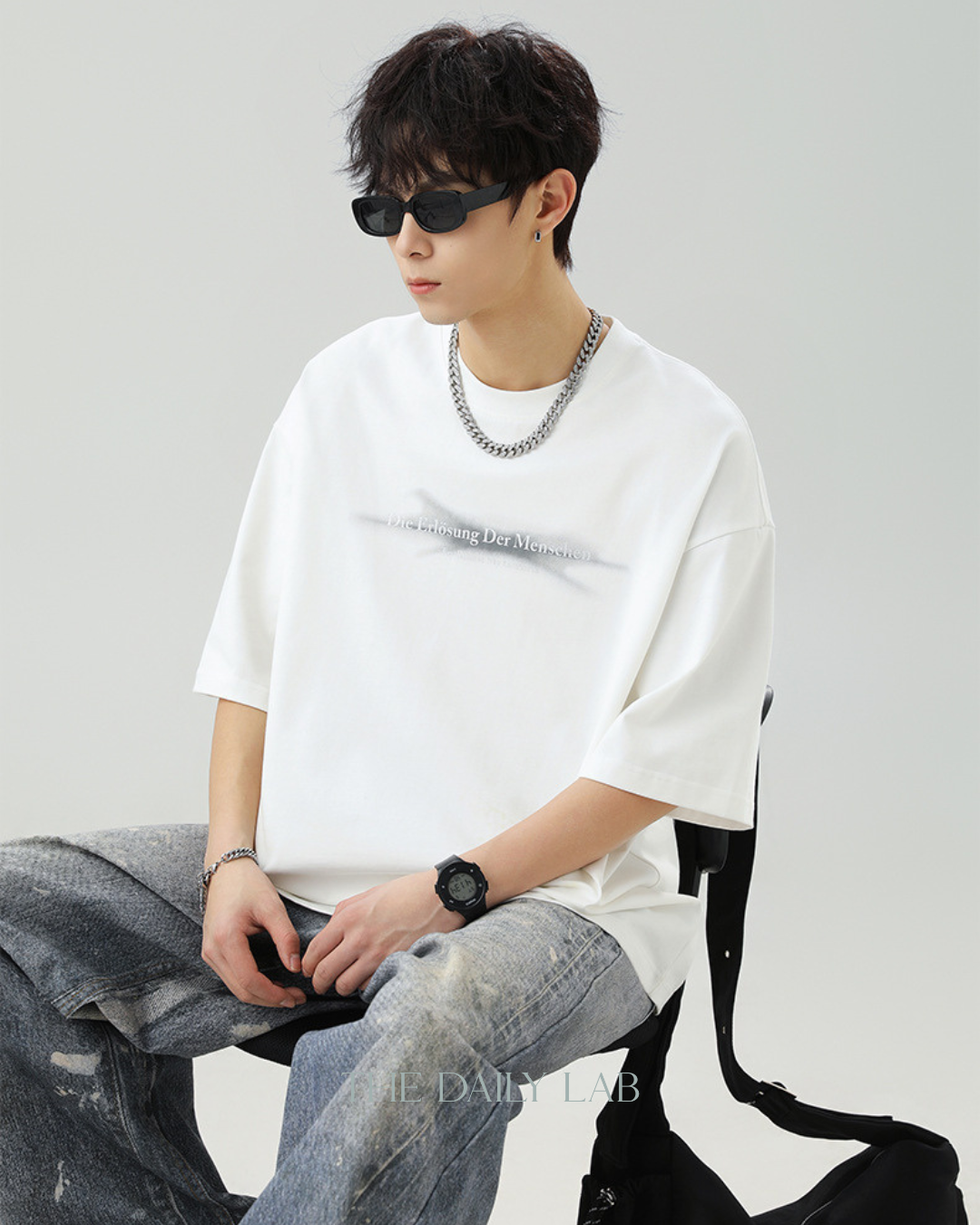 Die Erlosung Der Mensehen Cotton Tee in White