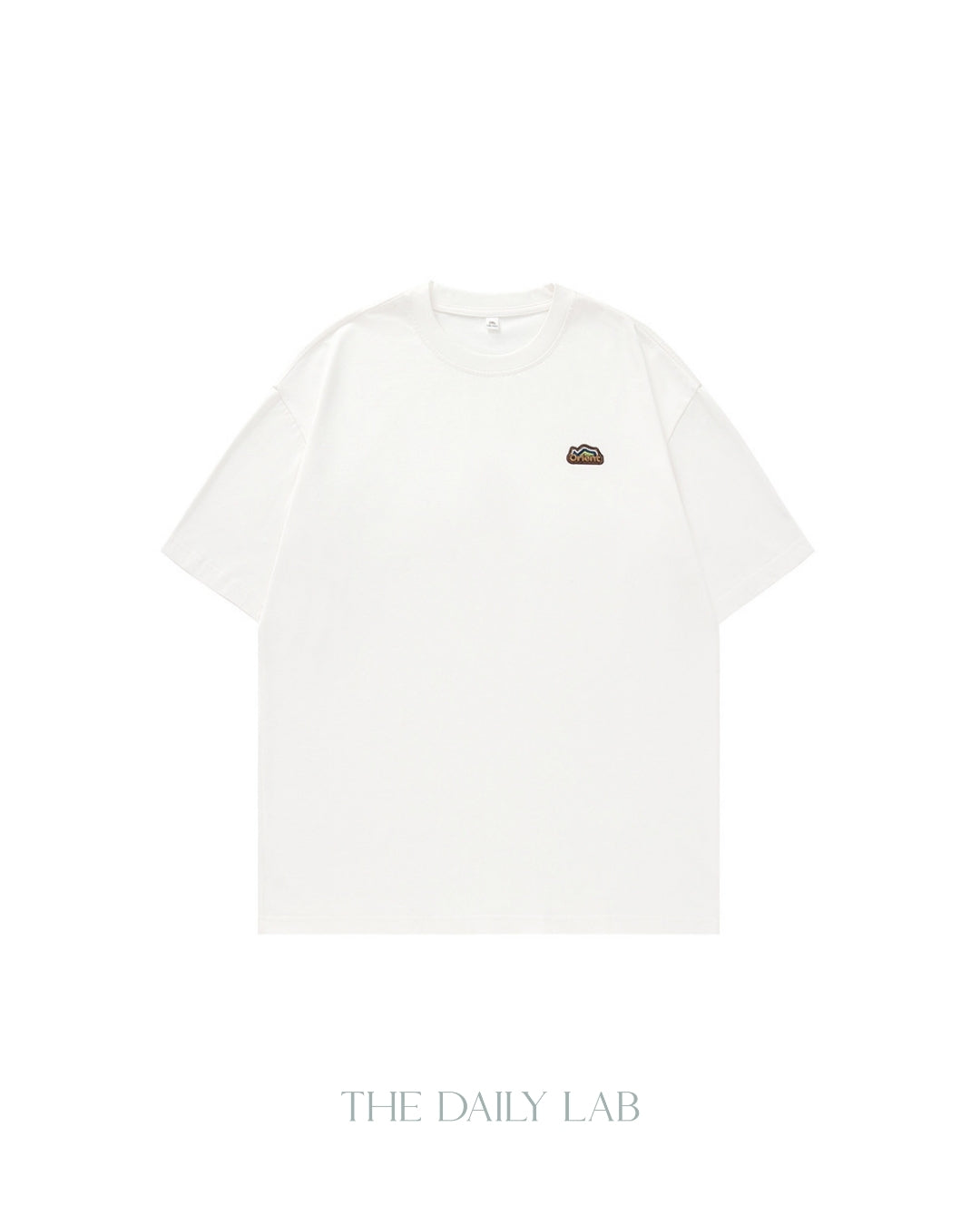 Orient Cotton Tee in White