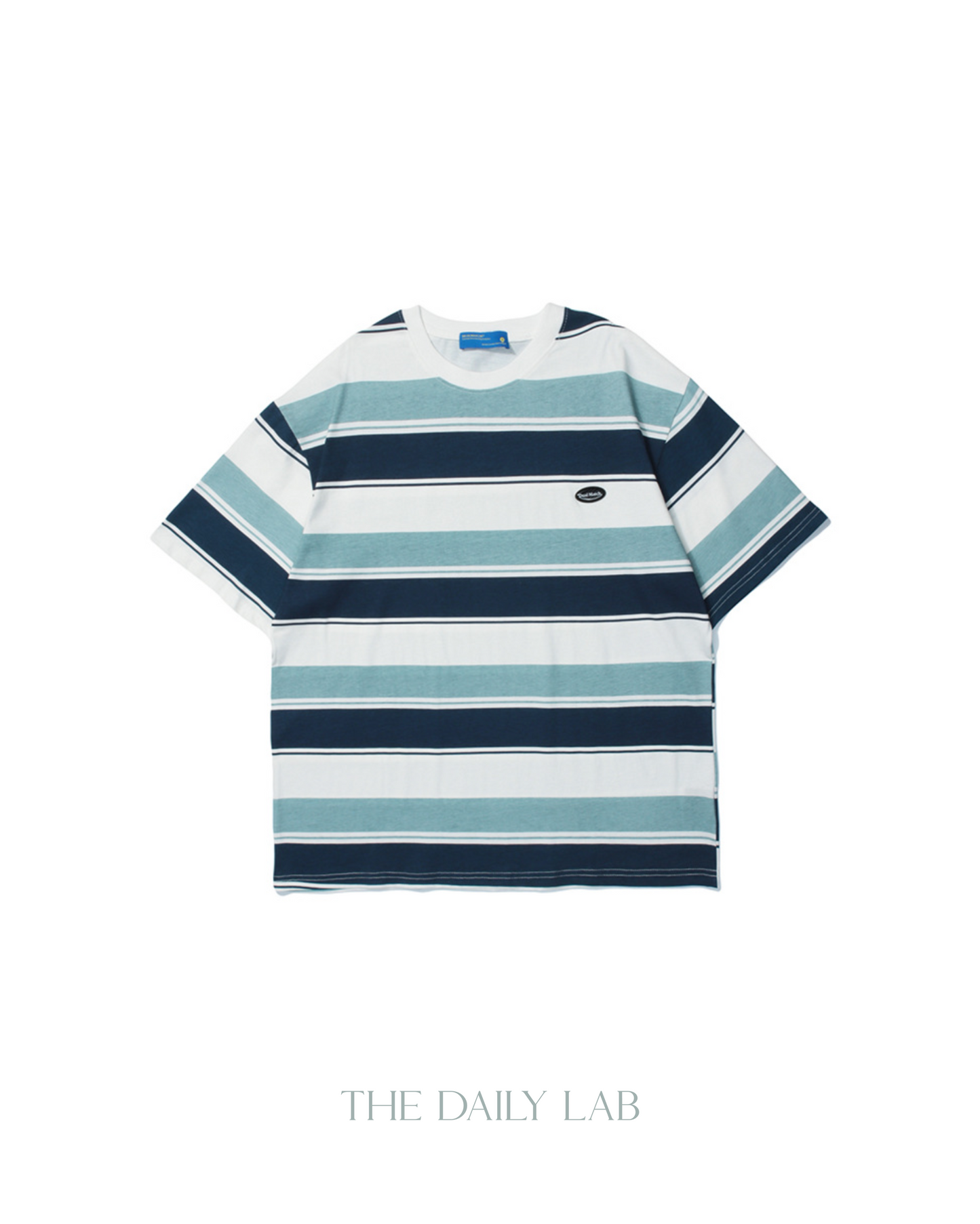 Stripe Blue Cotton Tee