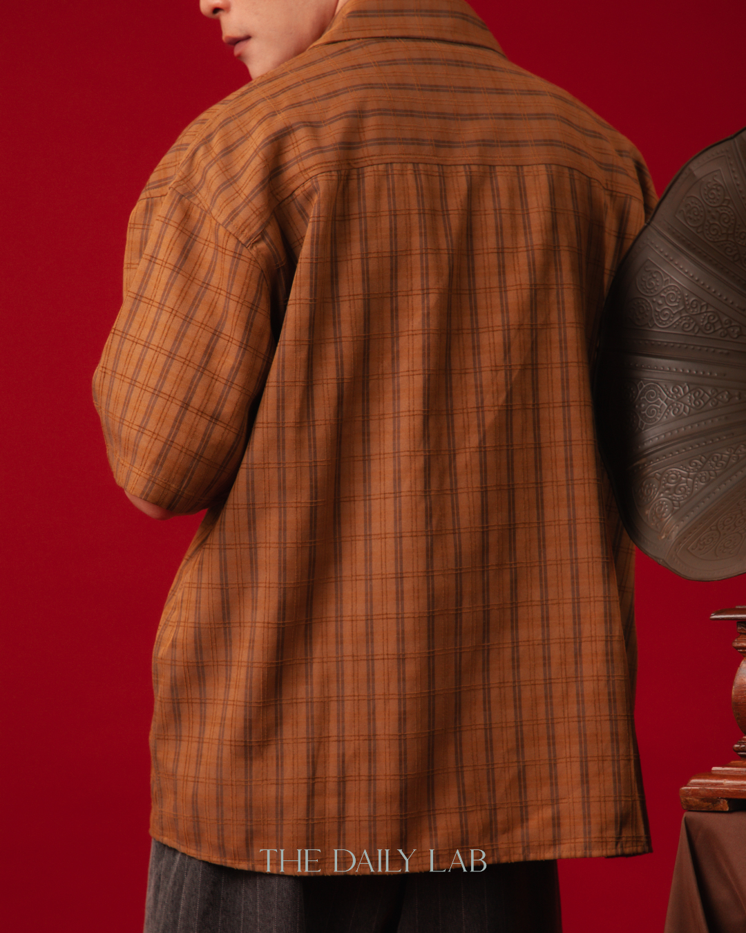 Heritage Plaid Tang Shirt in Brown