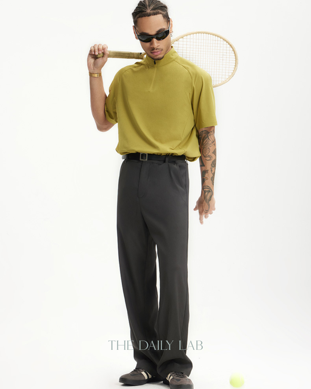 Elevate Drape Pants in Dark Grey