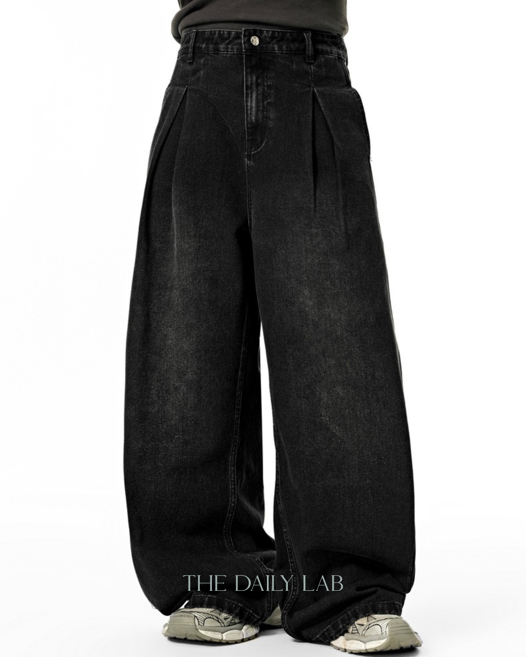 Loosewave Jeans Pants in Black