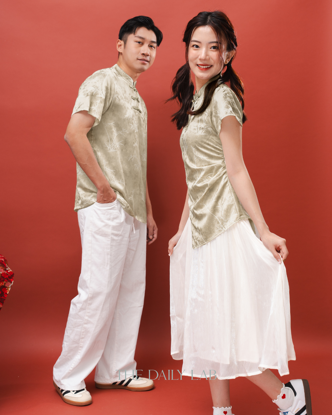 Mint Blossom Qipao Dress