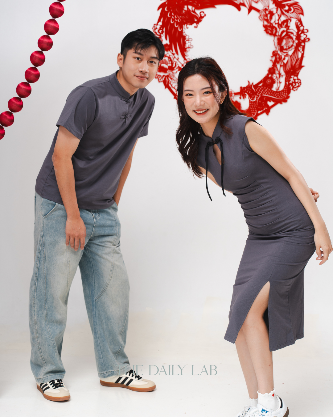 Lotus Charm Midi Dress