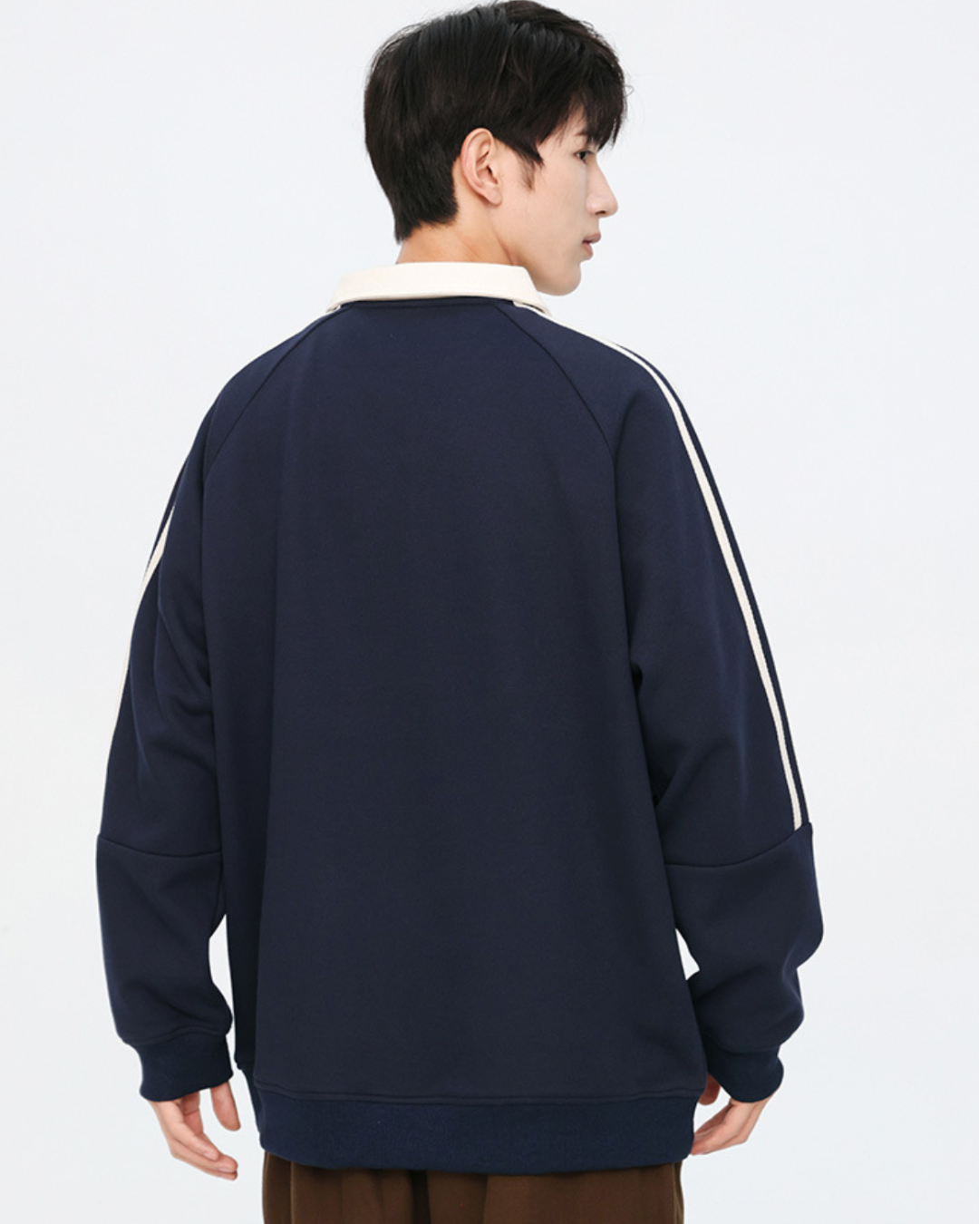 Freedom Relaxed Polo Tee in Navy