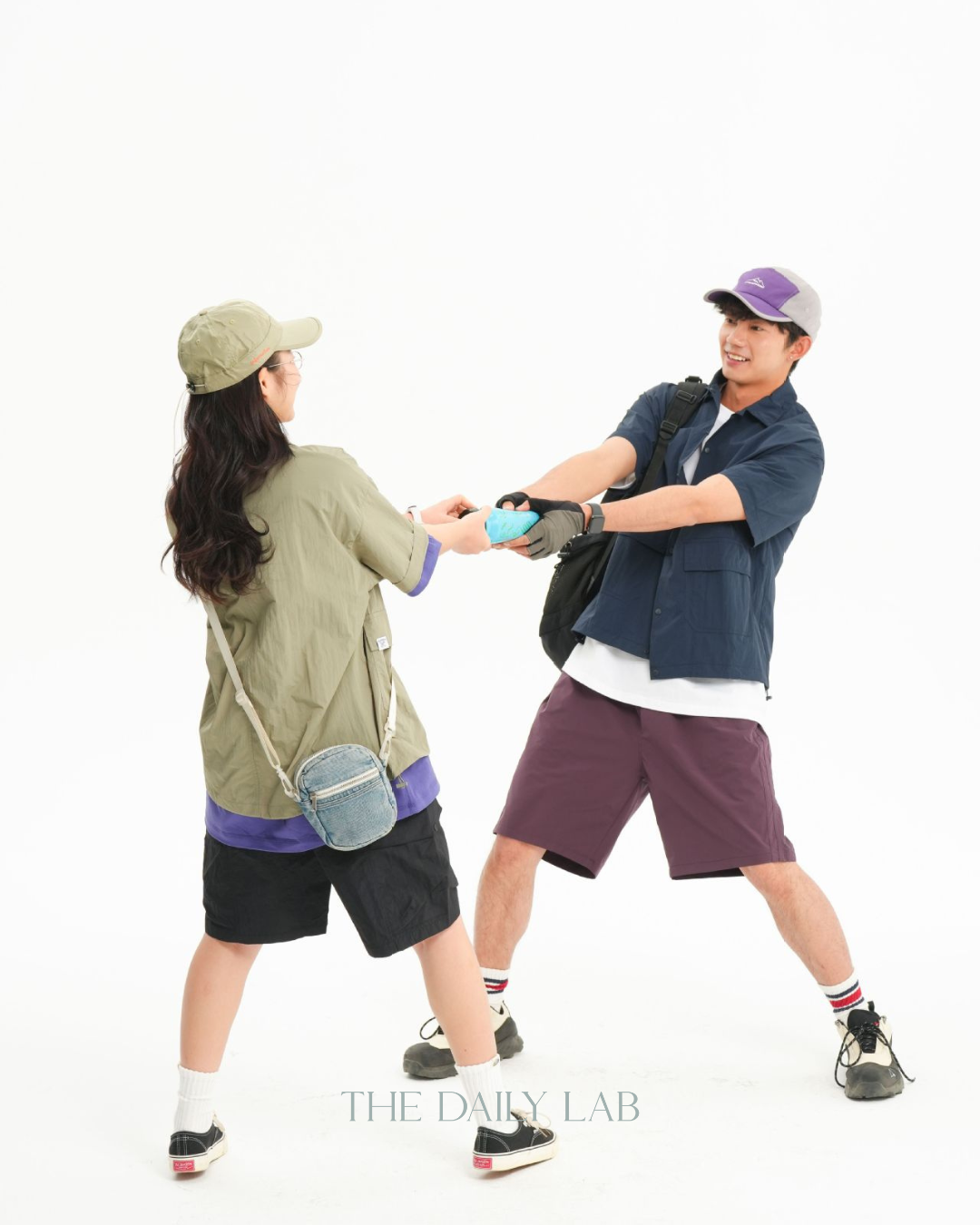 Solid Color Functional Short Sleeve Shirt In White