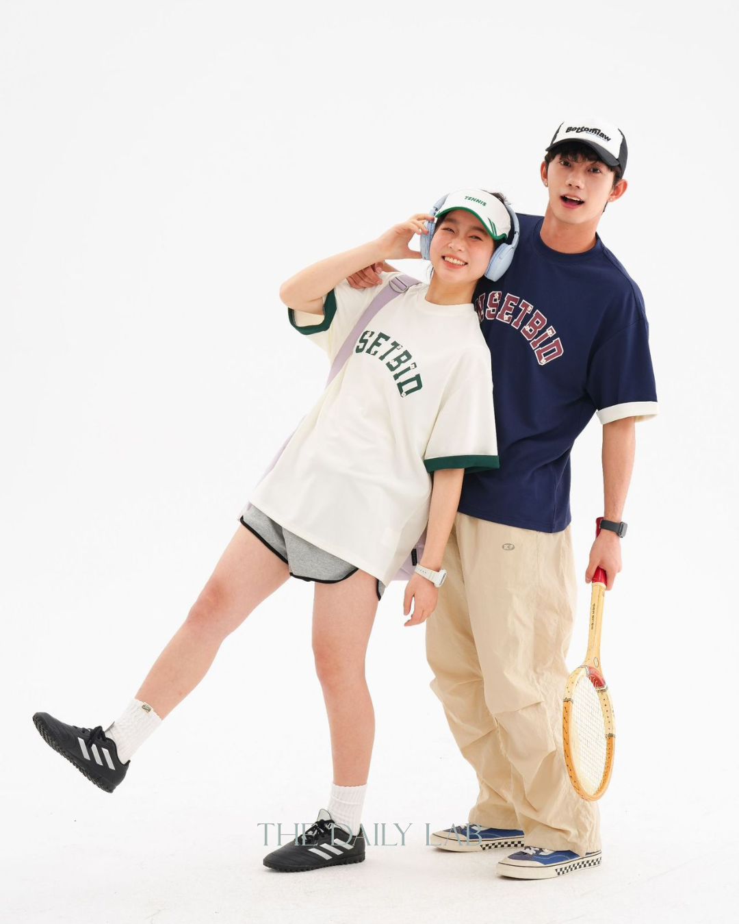 Vintage Japanese Style Short Sleeve Tee In White
