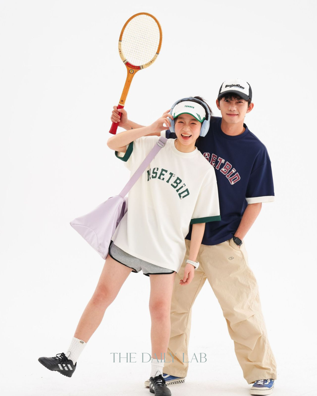 Vintage Japanese Style Short Sleeve Tee In White