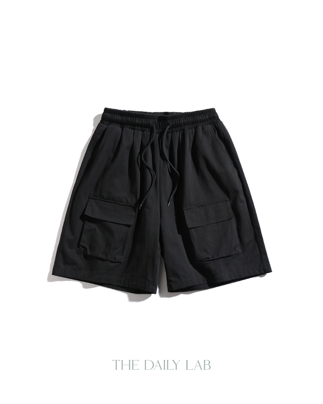 Cargo Vintage Shorts in Black