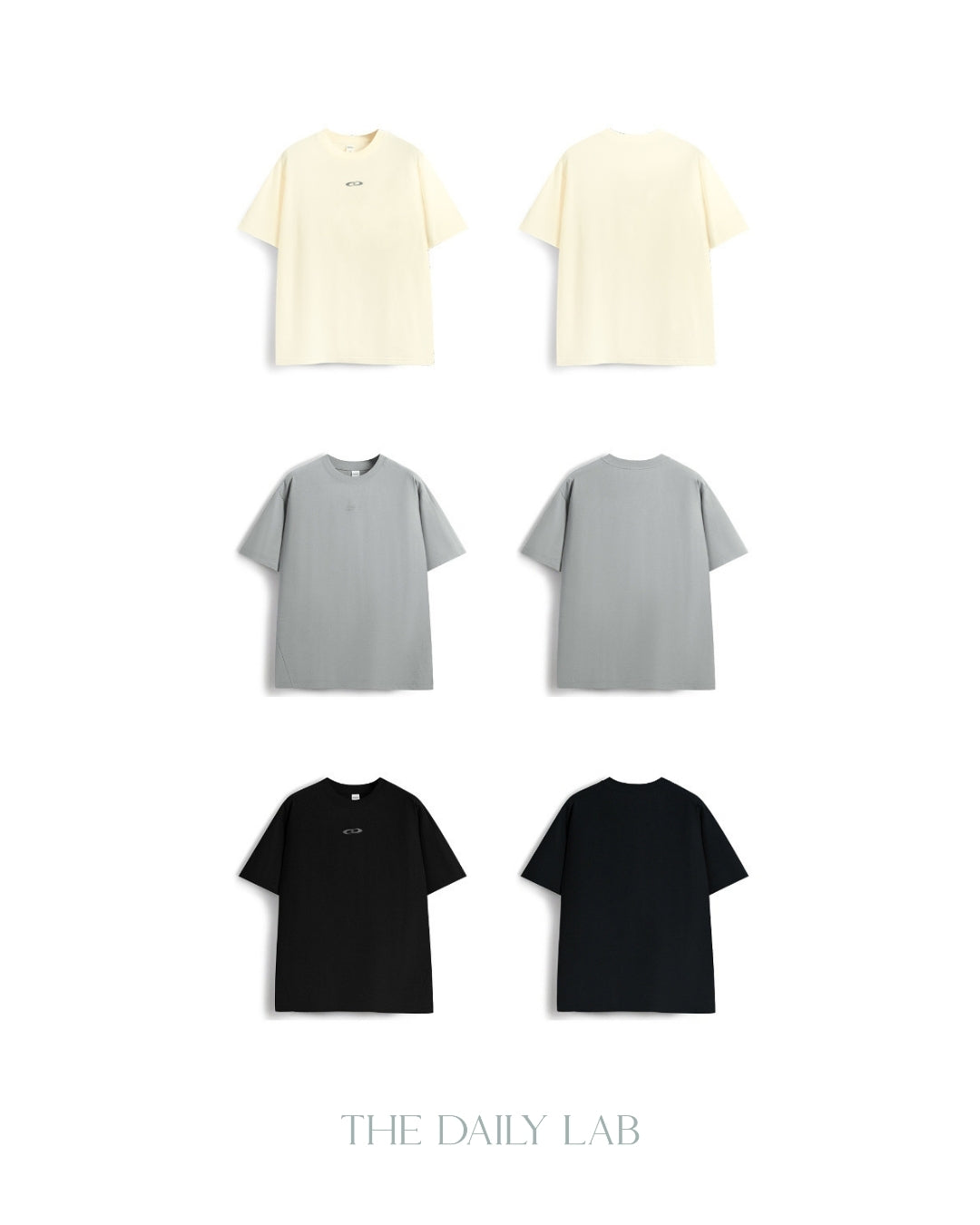 Lightweight Polyester Tee in Beige