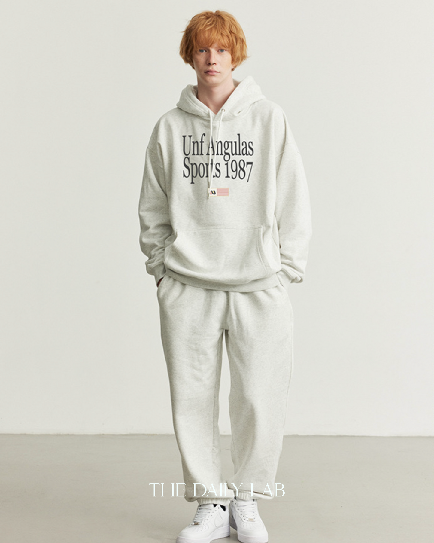 360G Retro 1987 Hoodie in Grey