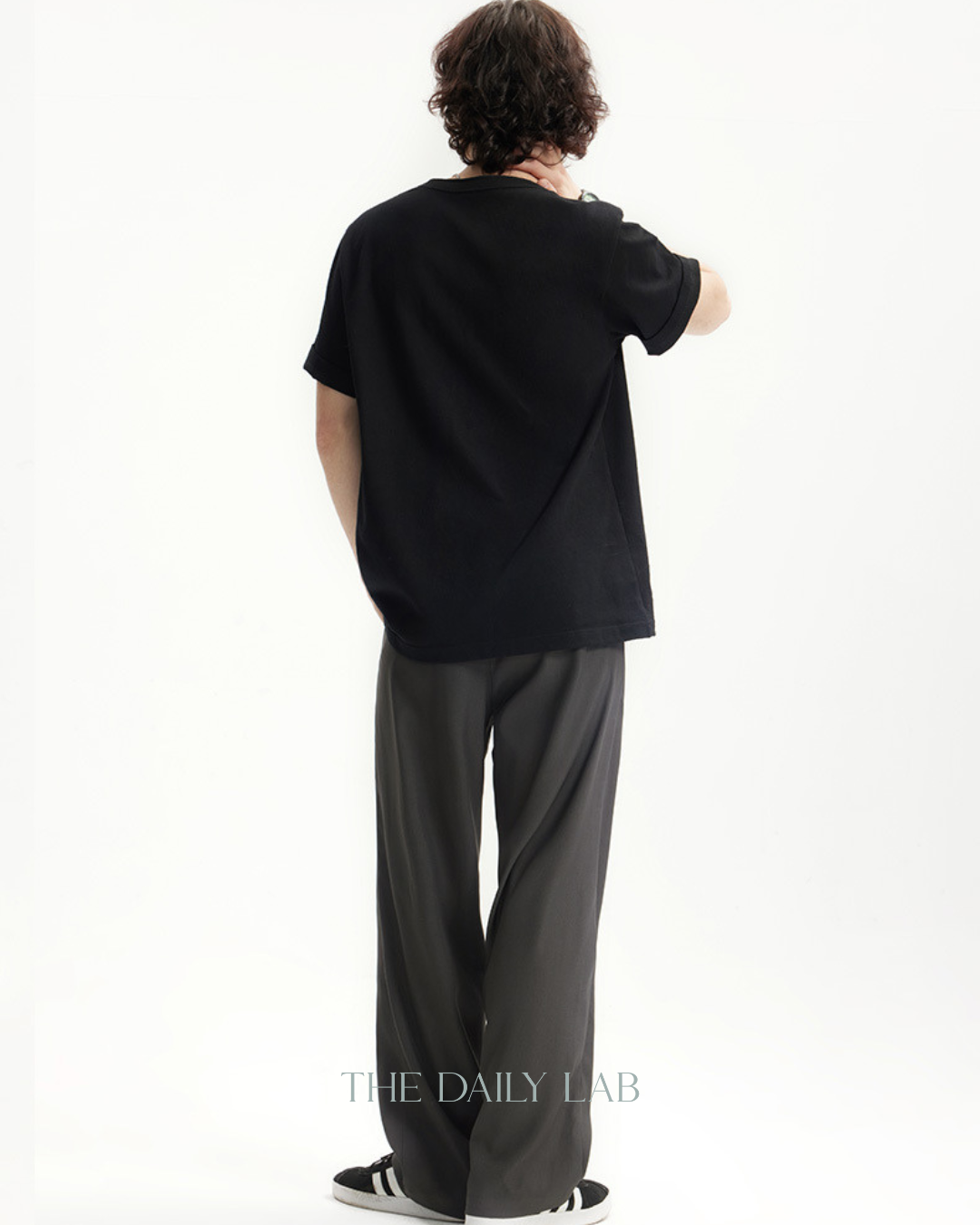 Elevate Drape Pants in Dark Grey