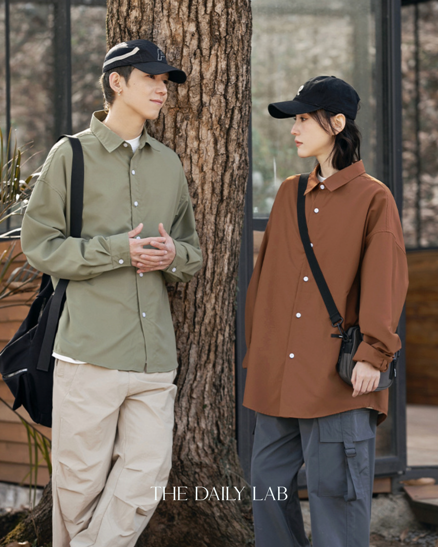 Urban Silk Swagger Shirt in Light Green