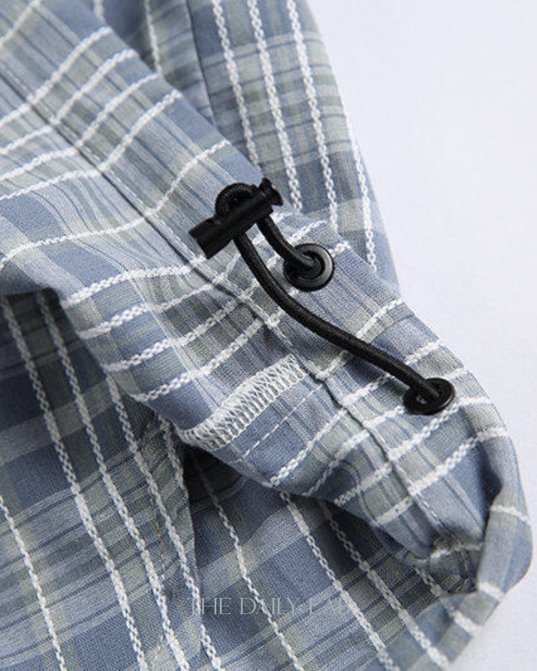 American Streetwear Patchwork Shirt in Brown