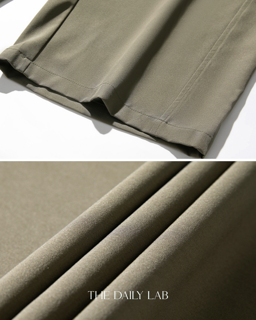 Pocketed Wide Straight Pants in Green