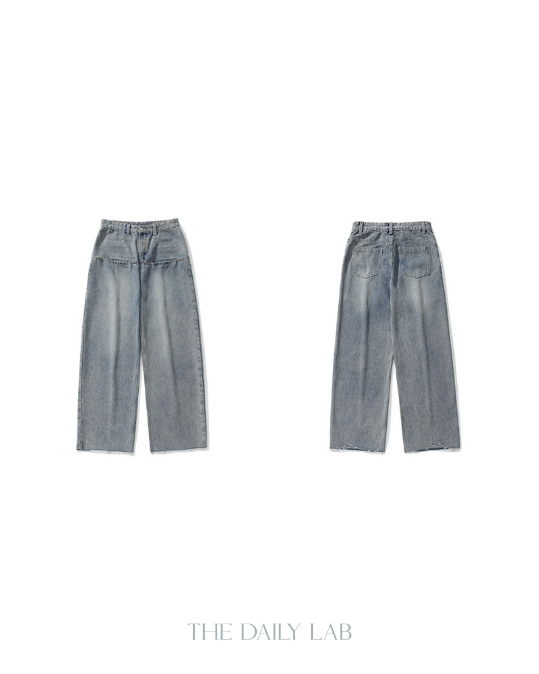 Vintage Washed Jeans in Blue