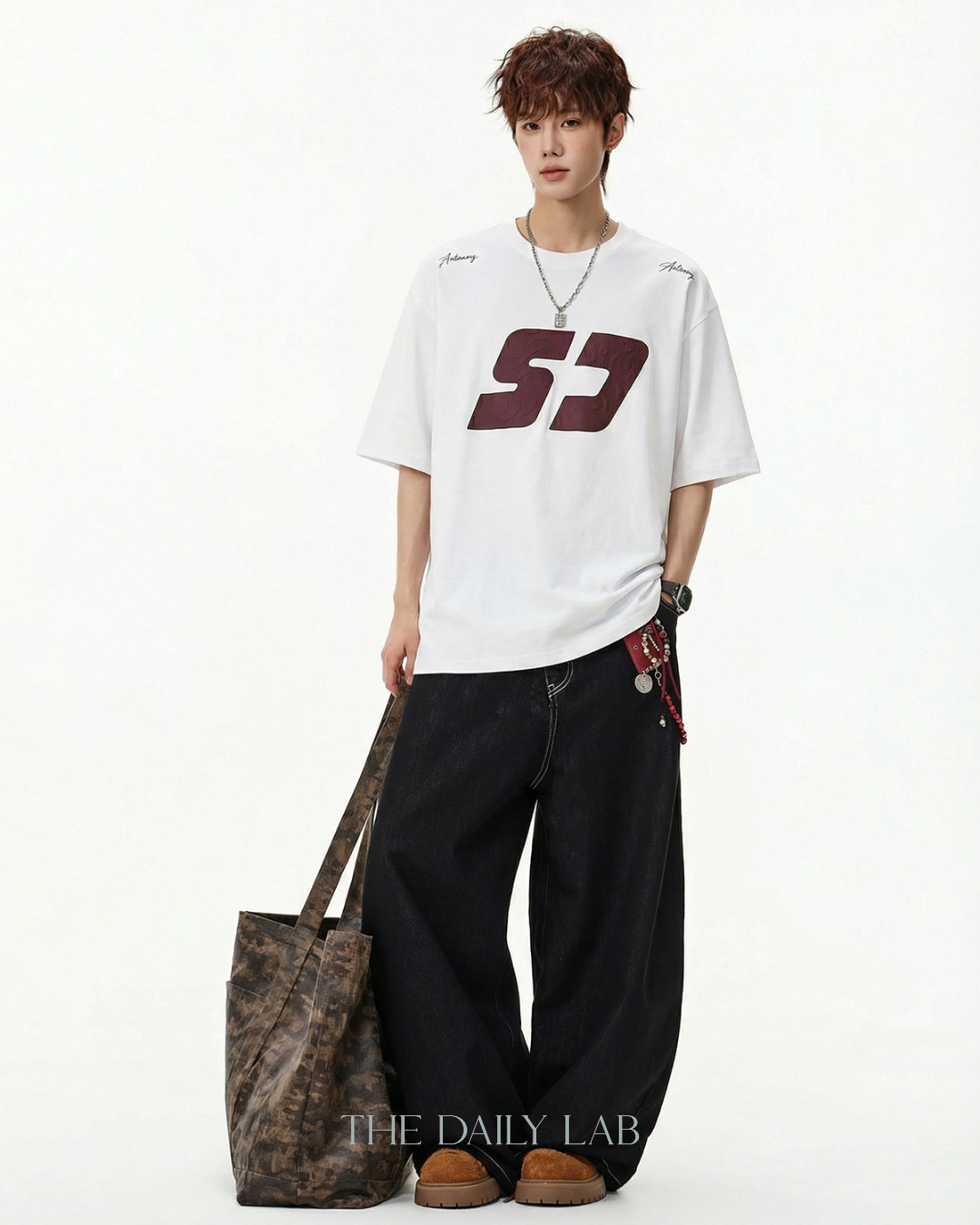 Urban Print Graphic Tee in White