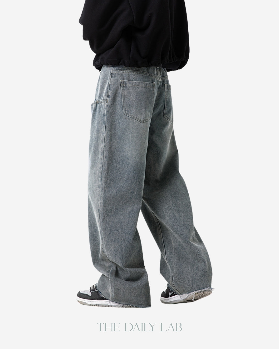 Vintage Washed Jeans in Blue