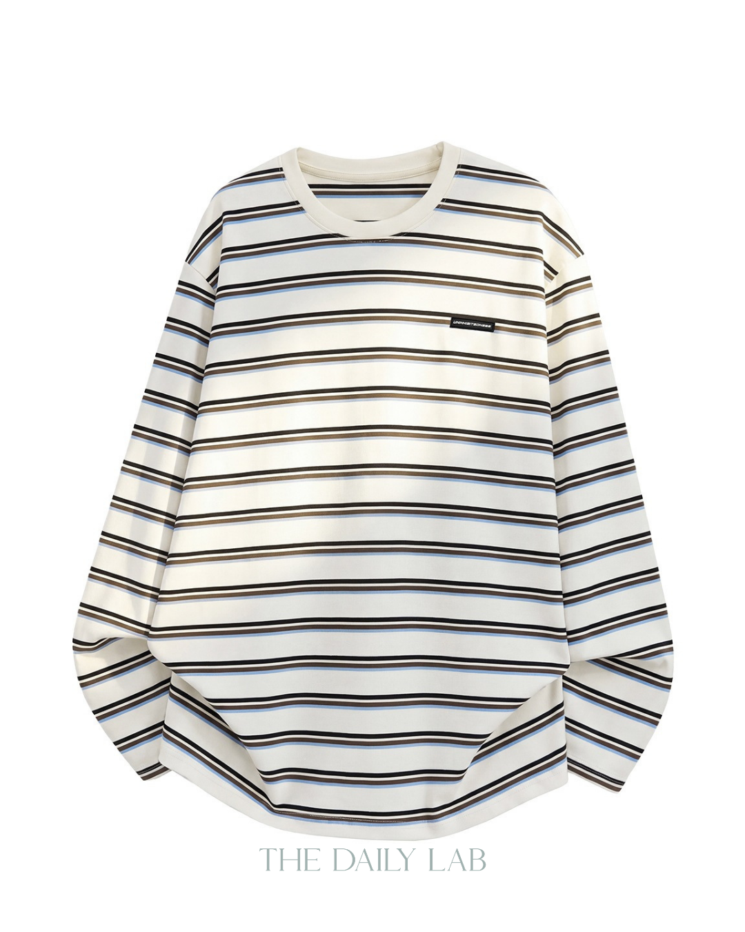 Vintage Stripe Sweatshirt in Beige