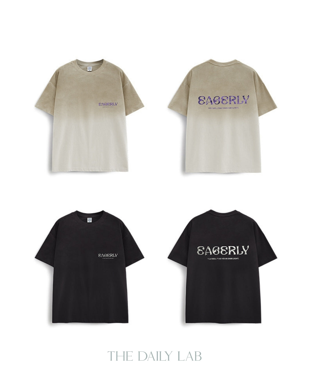 Eagerly Oversized Tee in Black