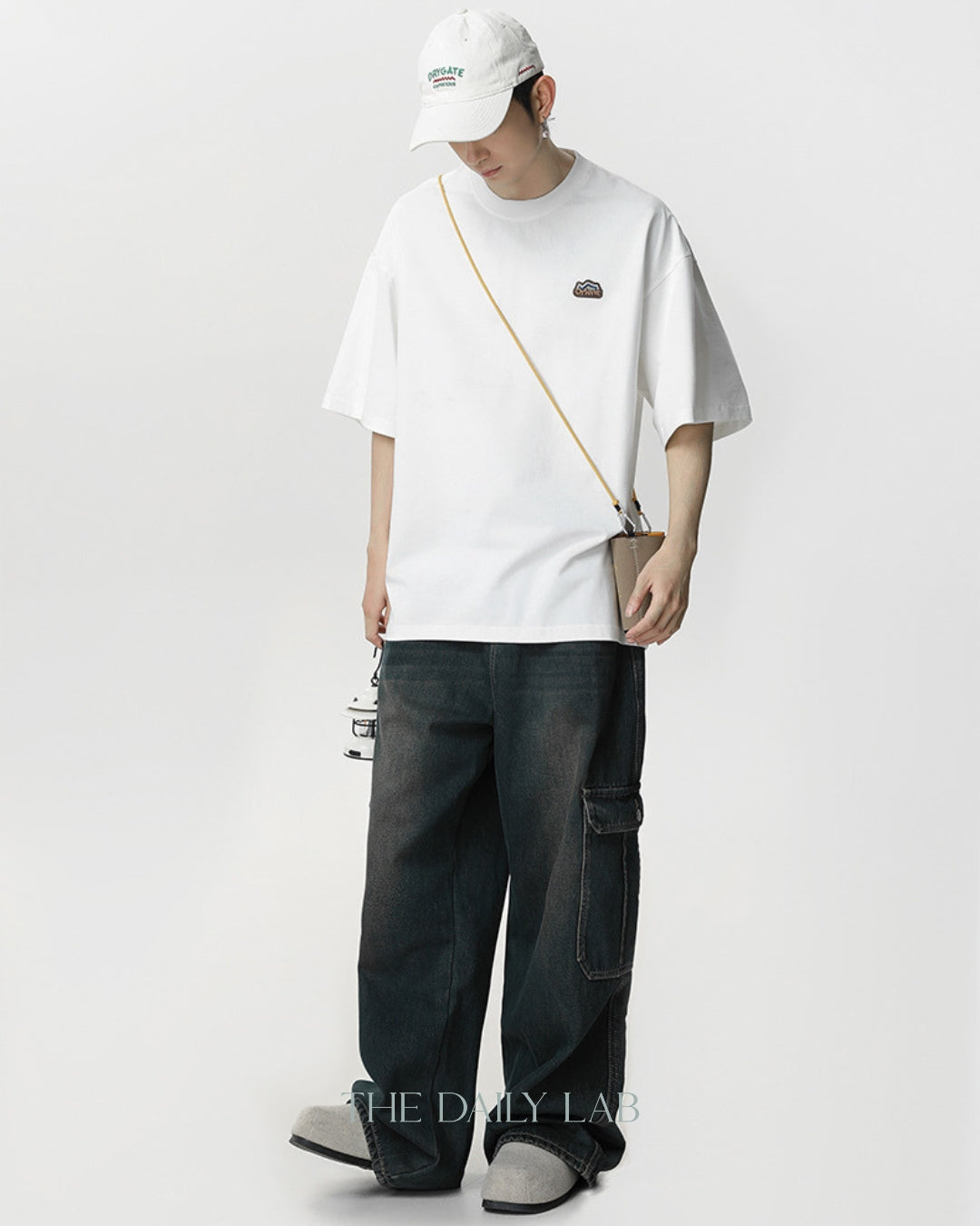Orient Cotton Tee in White
