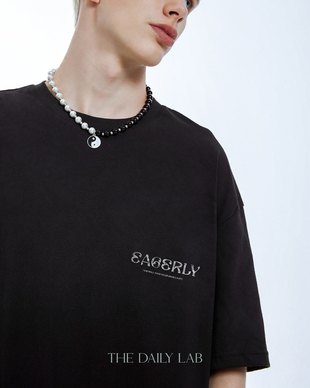 Eagerly Oversized Tee in Black