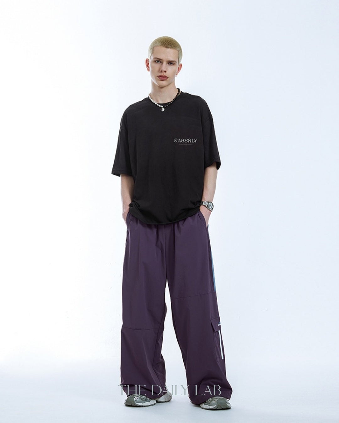 Eagerly Oversized Tee in Black
