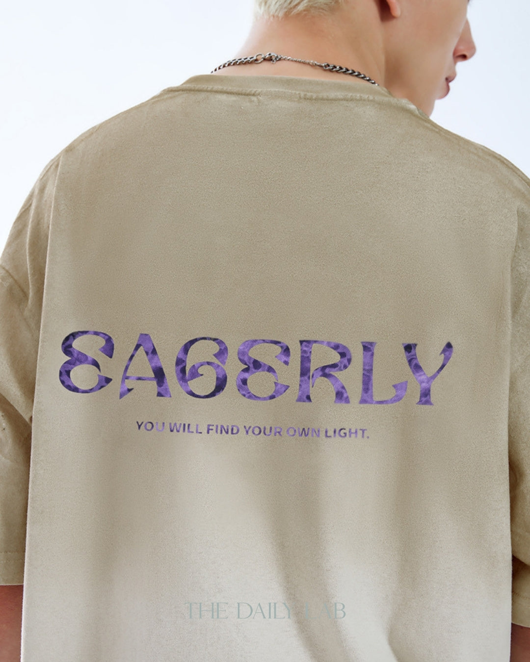 Eagerly Oversized Tee in Beige