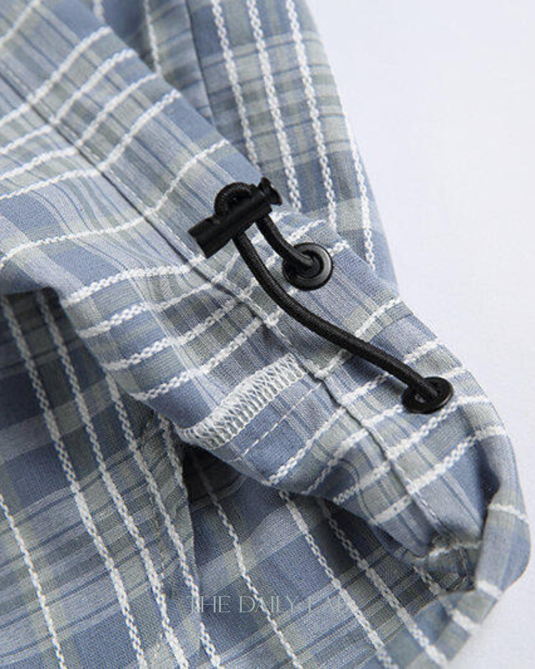 American Streetwear Patchwork Shirt in Brown
