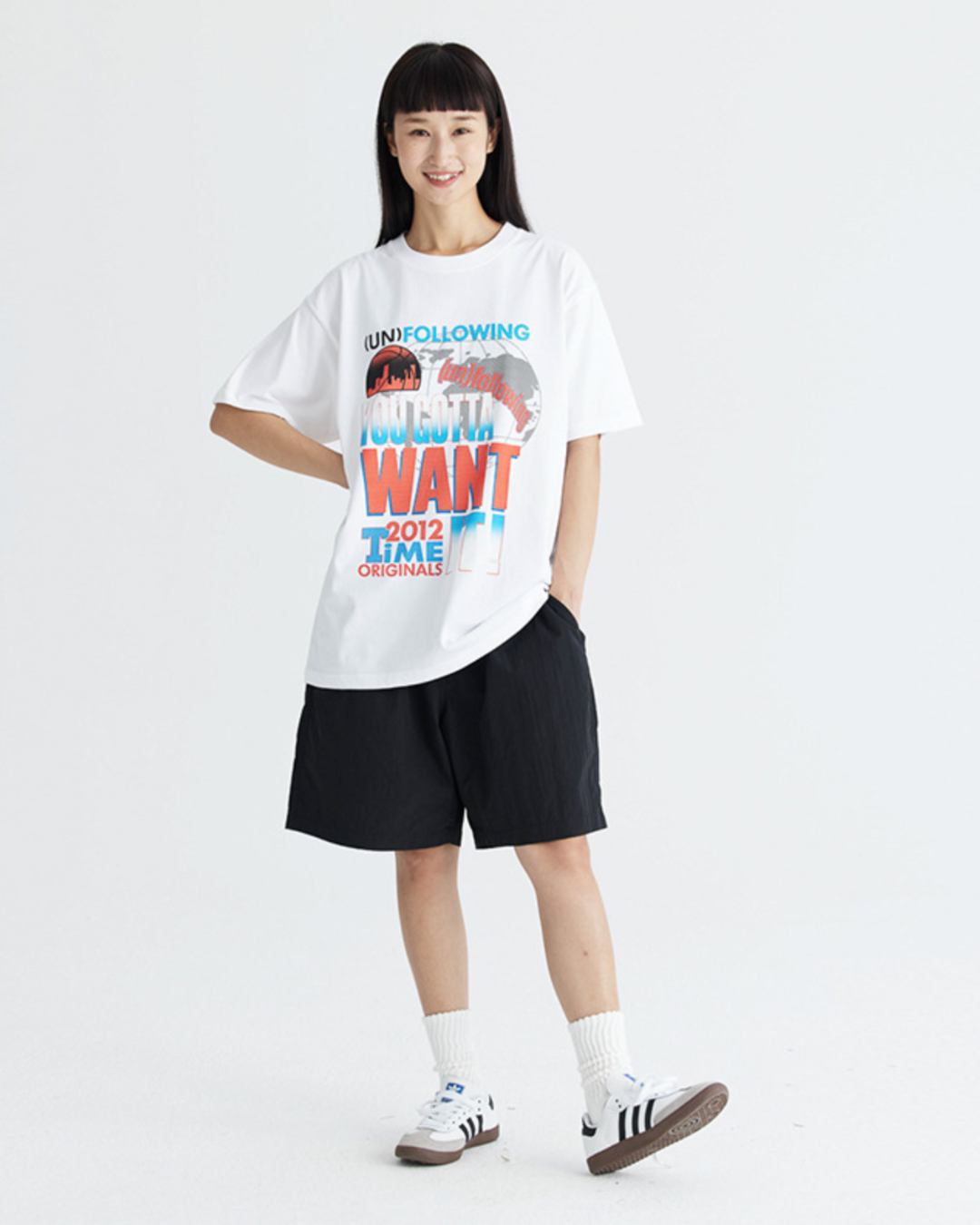 You Gotta Want Tee in White