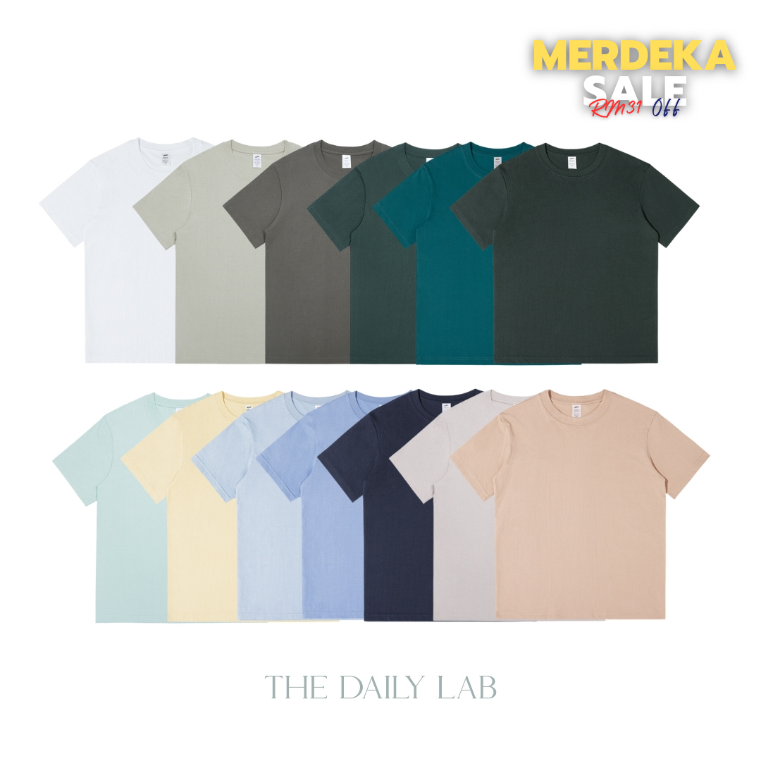 230G Heavy Cotton Plain Tee