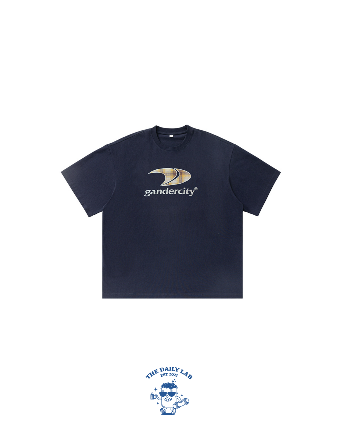 Gander Cotton Tee in Navy (In-Stock)