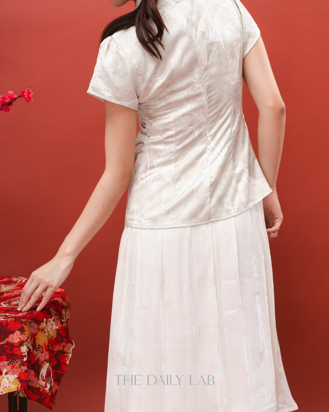 Mint Blossom Qipao Dress