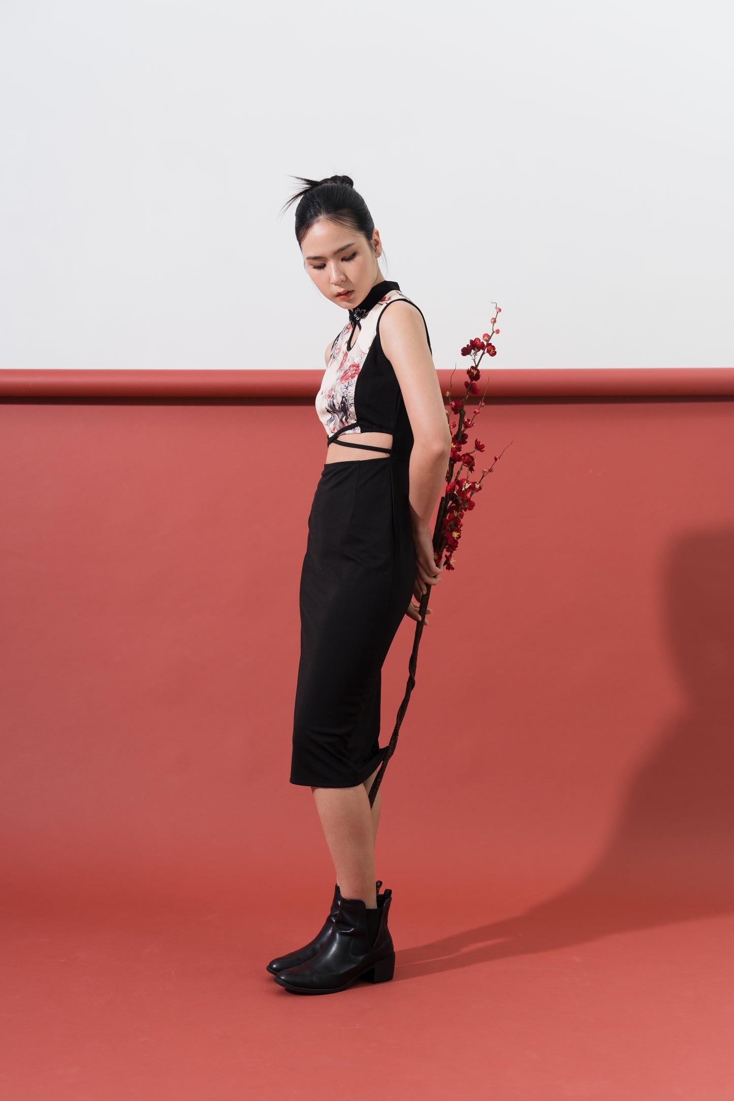 Vintage Patchwork Cheongsam