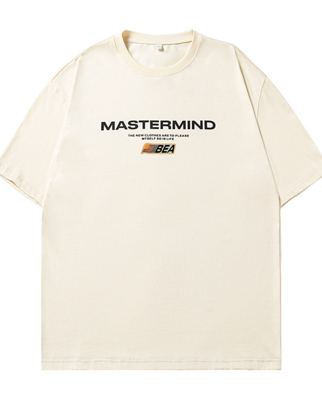 Mastermind Loose Tee in Beige