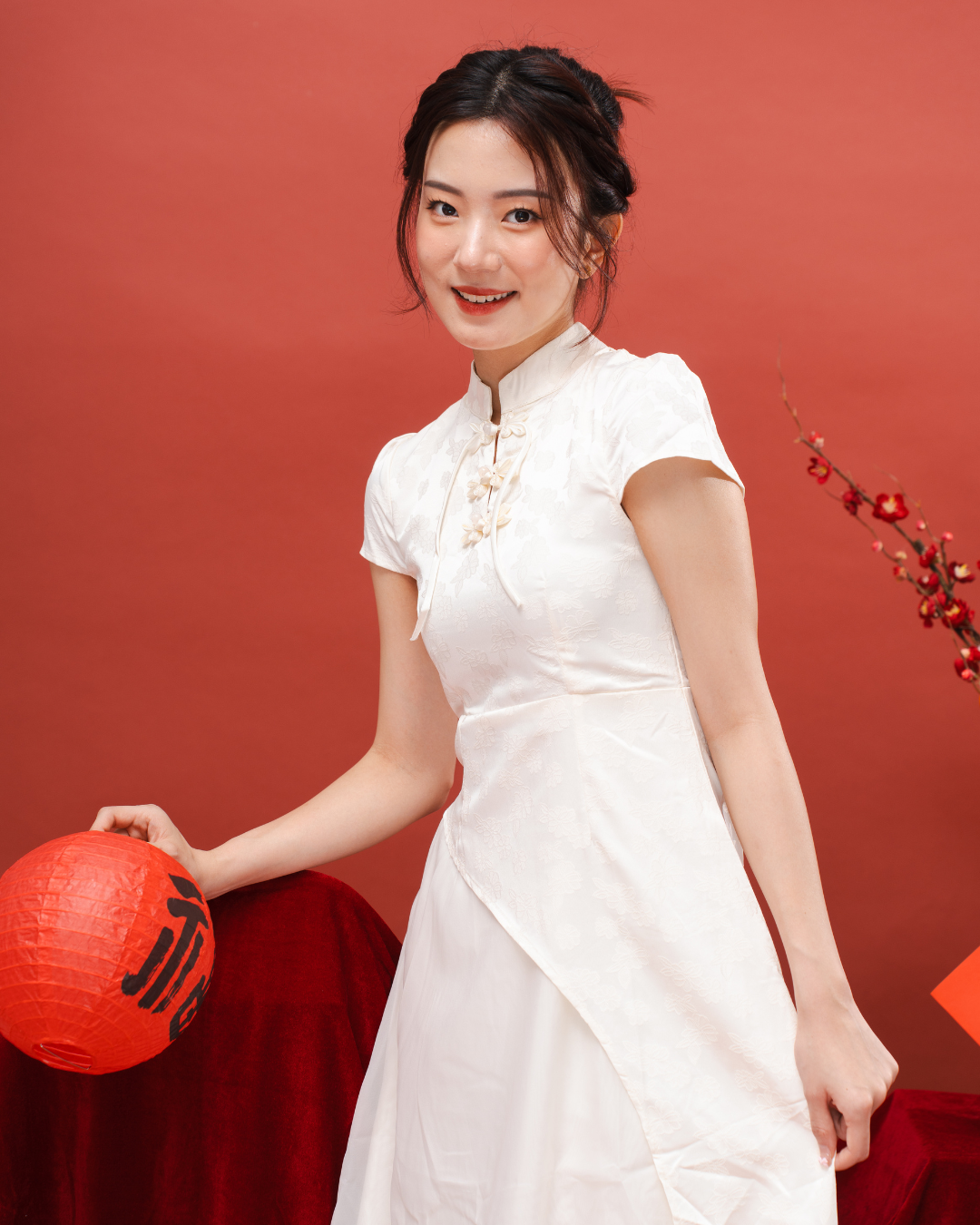 Modern Layering Cheongsam Dress