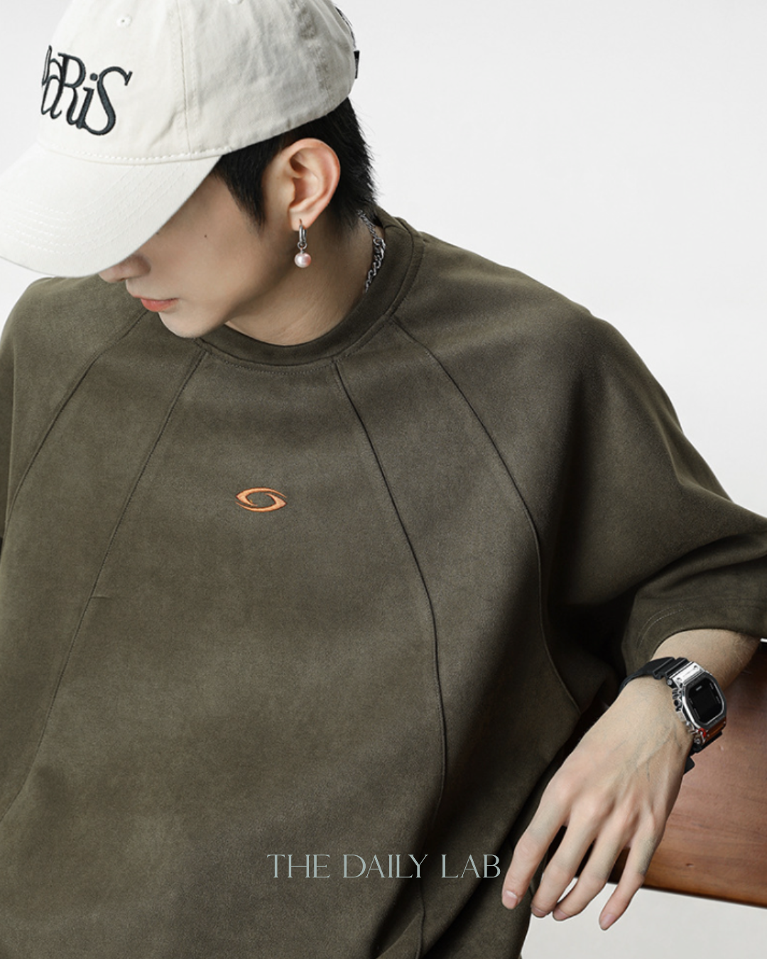 American Retro Tee in Dark Green