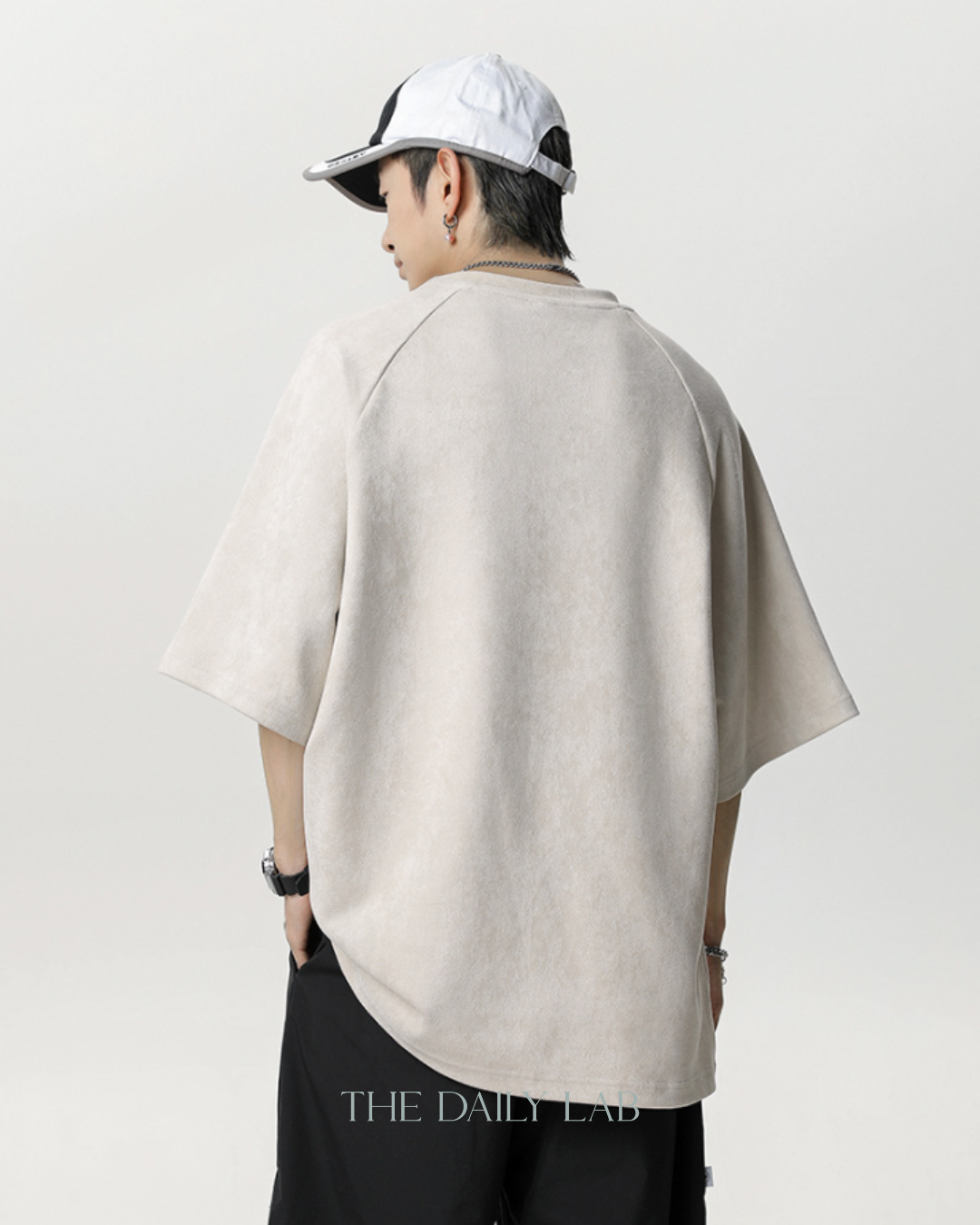 American Retro Tee in Beige